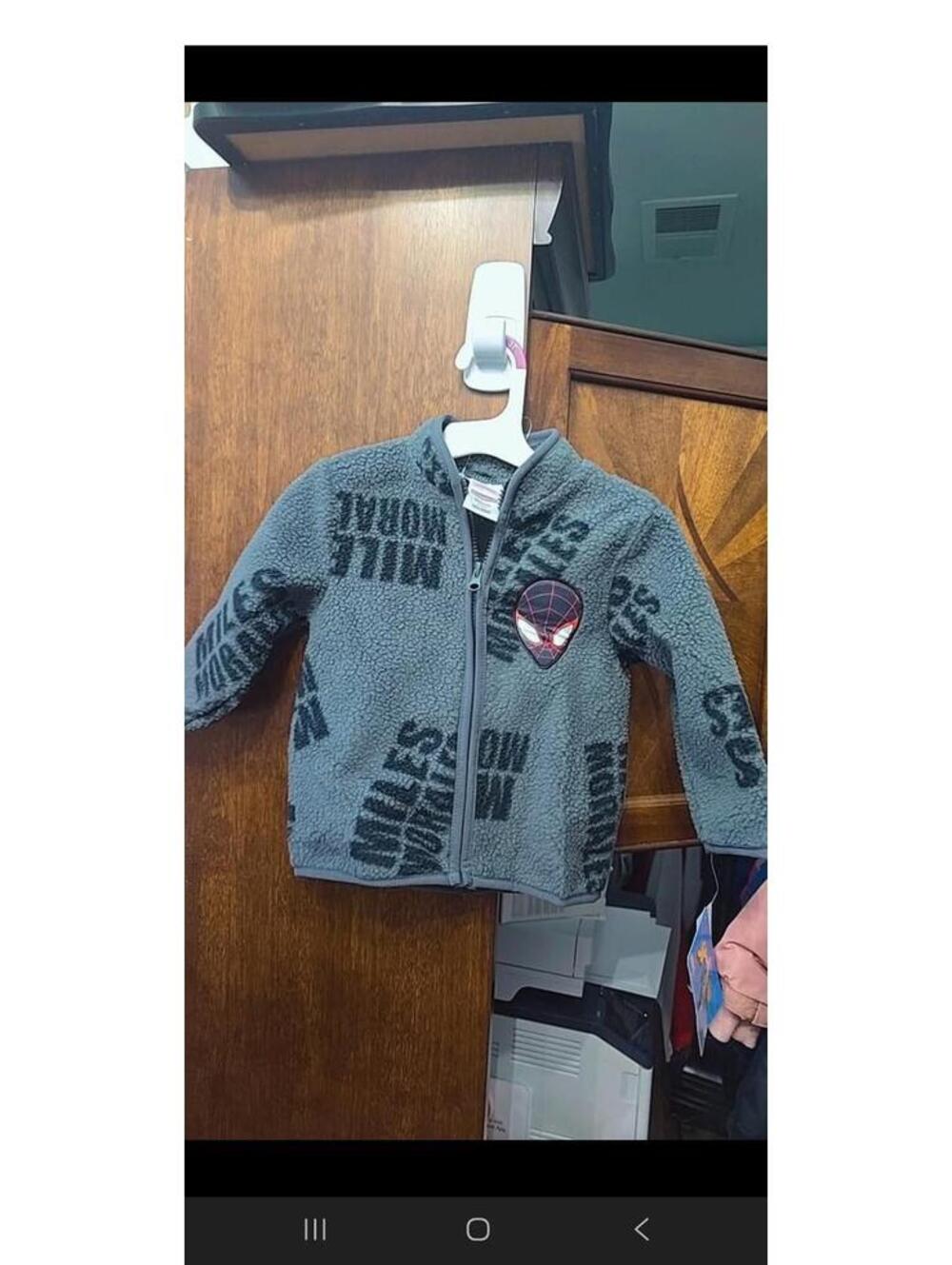 New Spider-Man jacket from target size 18 month. Item 236